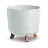 Prosperplast Gracia Tubus Eco Wood Planter 29.8x29.8x28.5cm - White